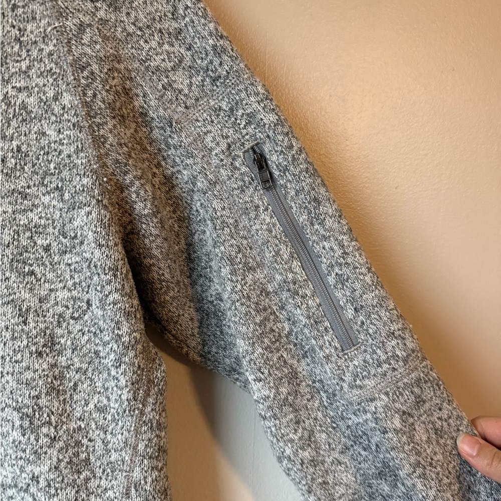 Patagonia Women's Better Sweater 1/4-Zip Fleece in Birch White - Picture 7 of 8